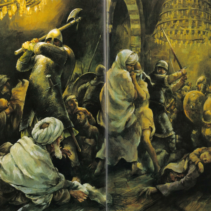 Al-Aksa Mosque - Conquest of Jarusalem 1099 - Osprey Illustration